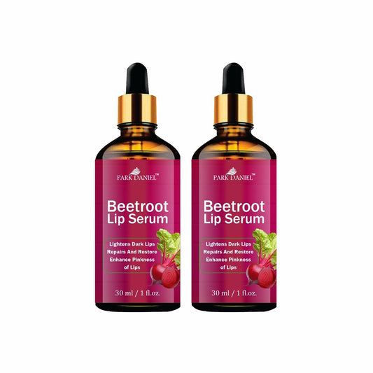 Park Daniel Beetroot Lip Serum Oil- For Soft and Shiny Lips Combo Pack Of 2 Bottle of 30ml(60ml)